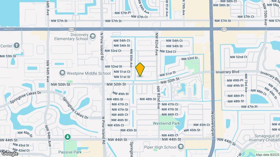 8340 NW 51st St Map and Location Details