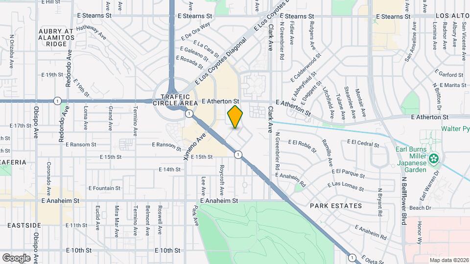 1601 Gish Ave Map and Location Details