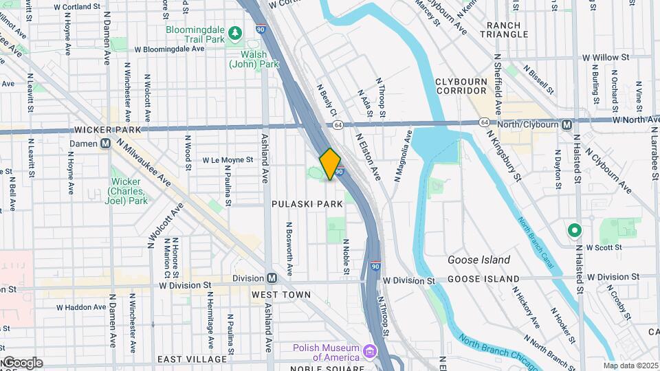 1429 N Cleaver St Map and Location Details