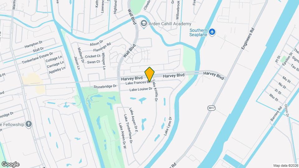 1208 Lake Frances Dr Map and Location Details