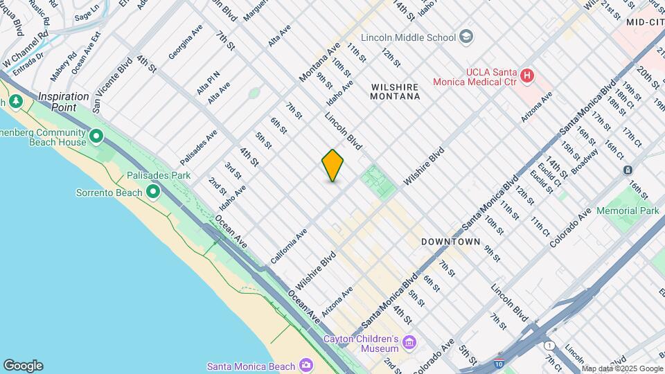 1042 6th St Map and Location Details