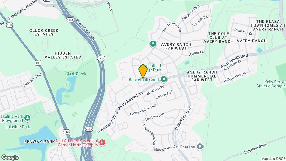 14013 Rountree Ranch Ln Map and Location Details