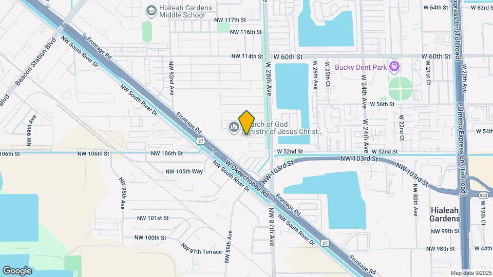 10704 NW 88th Ave Mapa y Detalles de la Ubicación