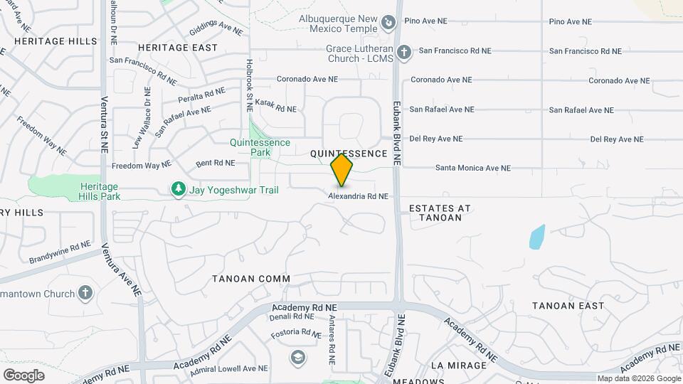 10133 Irbid Rd NE Map and Location Details