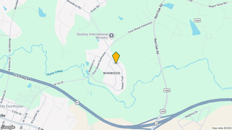 509 Indian Trail Map and Location Details