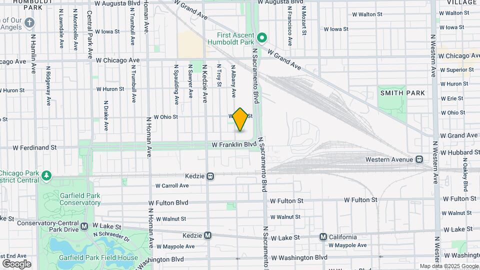 3046 W Franklin Blvd Map and Location Details