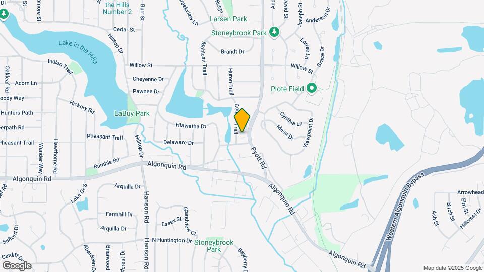 305 Pyott Rd Map and Location Details
