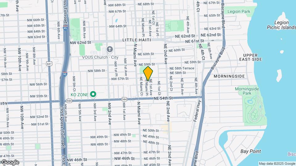 5601 NE Miami Pl Map and Location Details