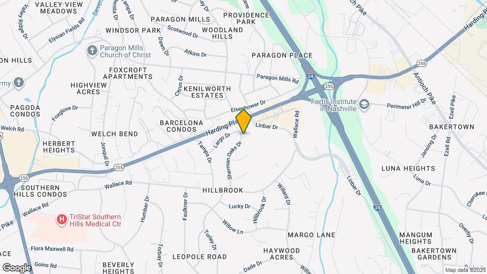 4904-4906 Sherman Oaks Dr Map and Location Details