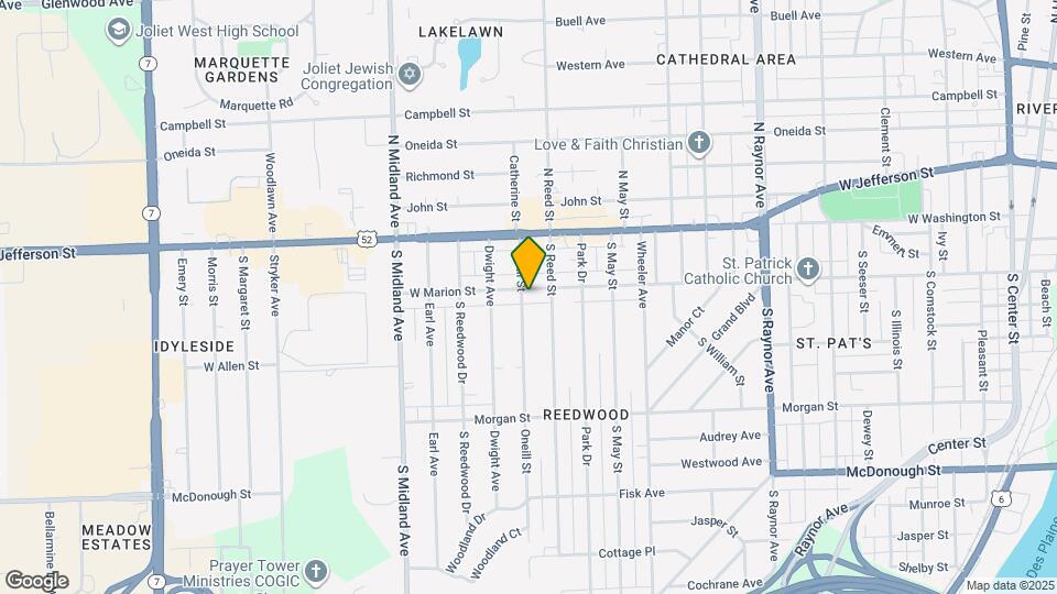 1160 W Marion St Map and Location Details