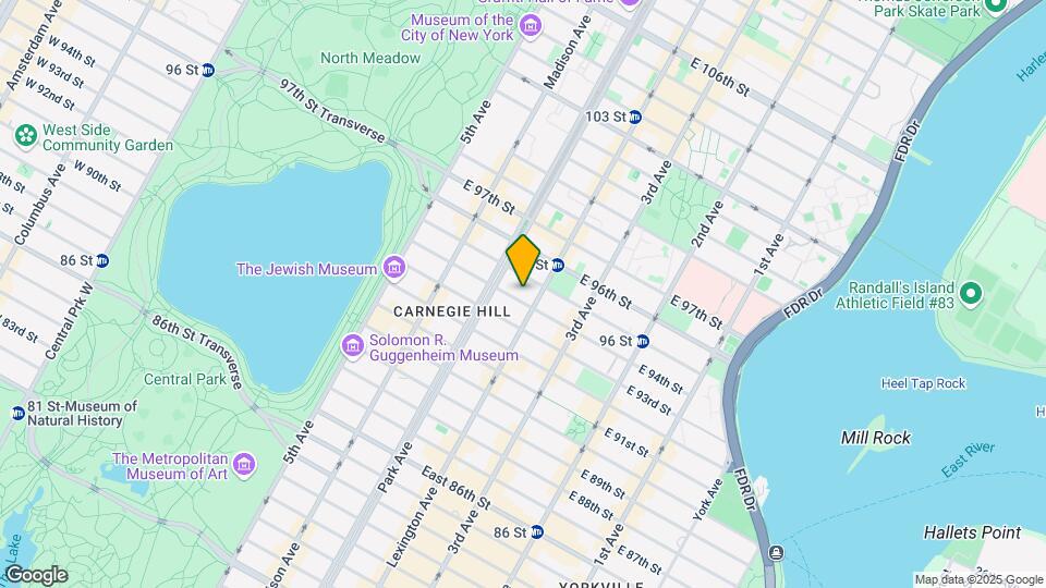 131 E 94th St Map and Location Details