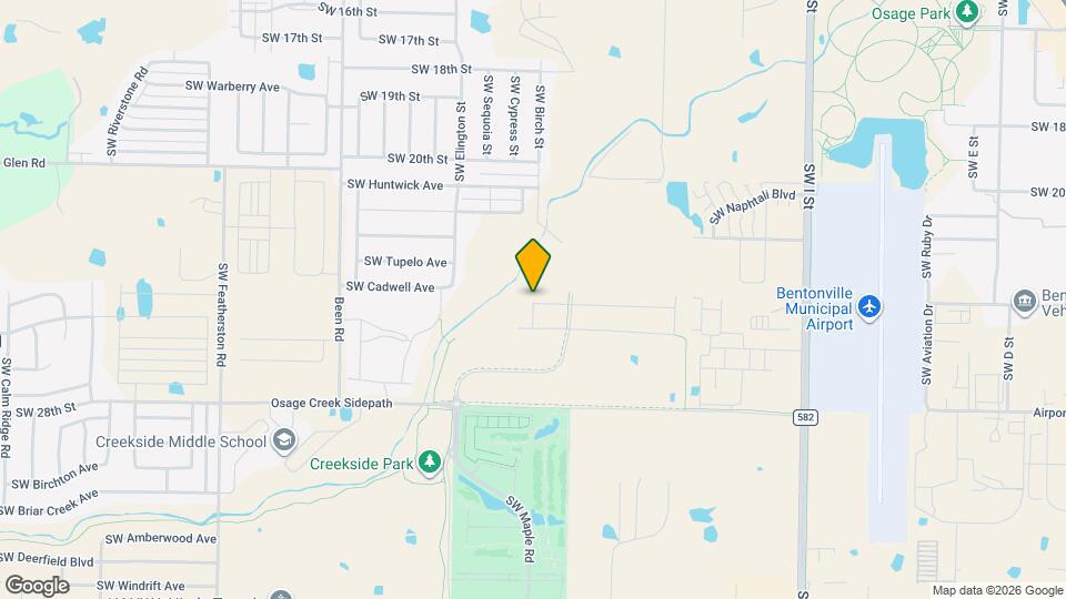 1804 SW Casuarina Dr Mapa y Detalles de la Ubicación