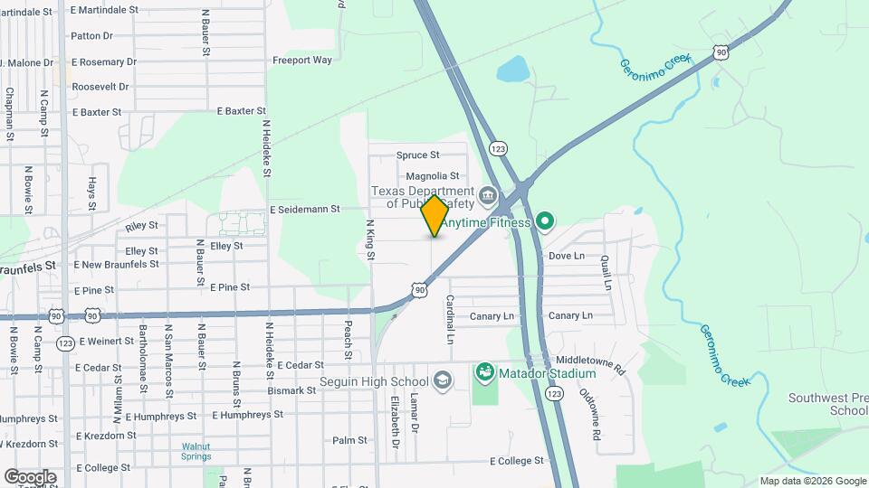 1509 Lucille St Map and Location Details