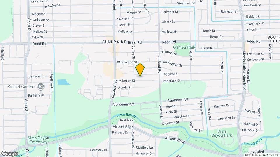 4813 Pederson St Map and Location Details