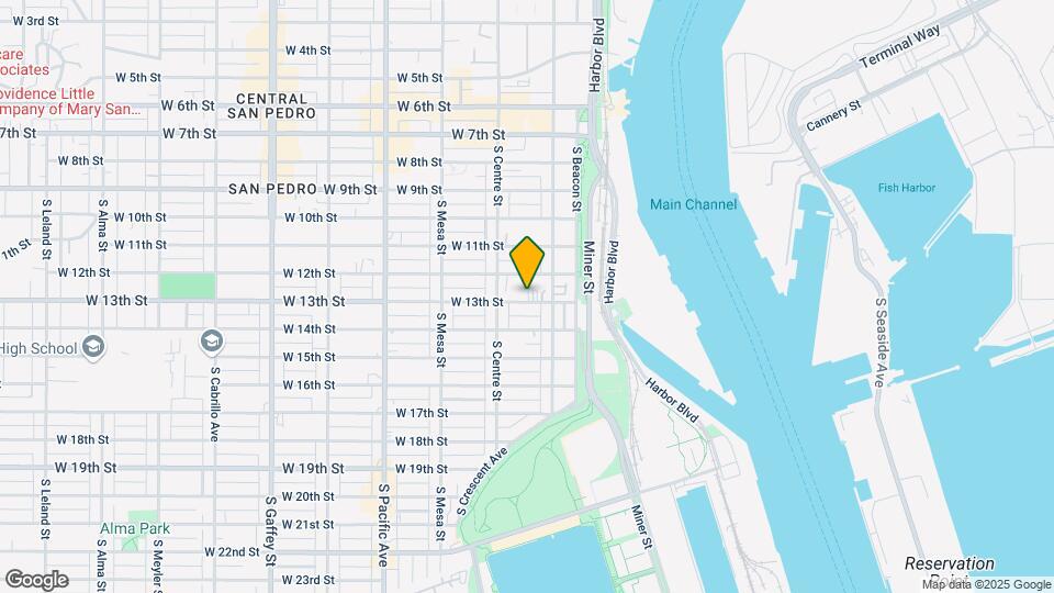 242-244 1/2 W 13th St Mapa y Detalles de la Ubicación