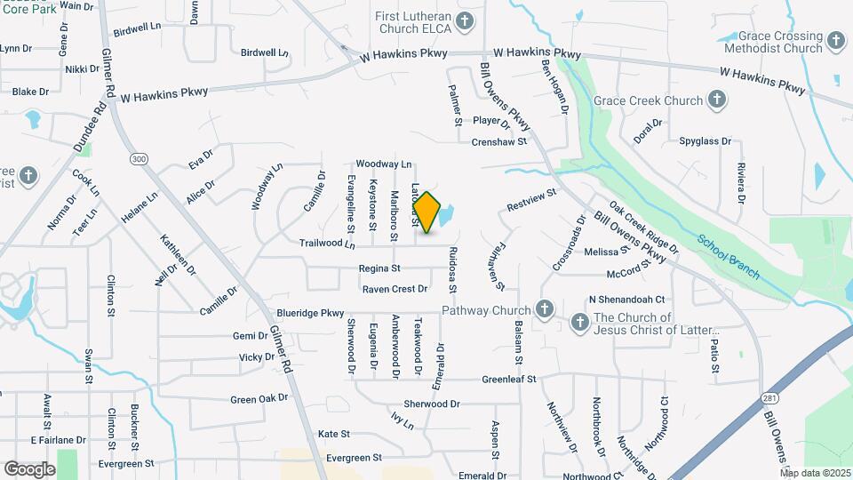 1310 Trailwood Ln Map and Location Details