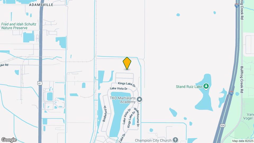 6936 Crown Lake Dr Map and Location Details