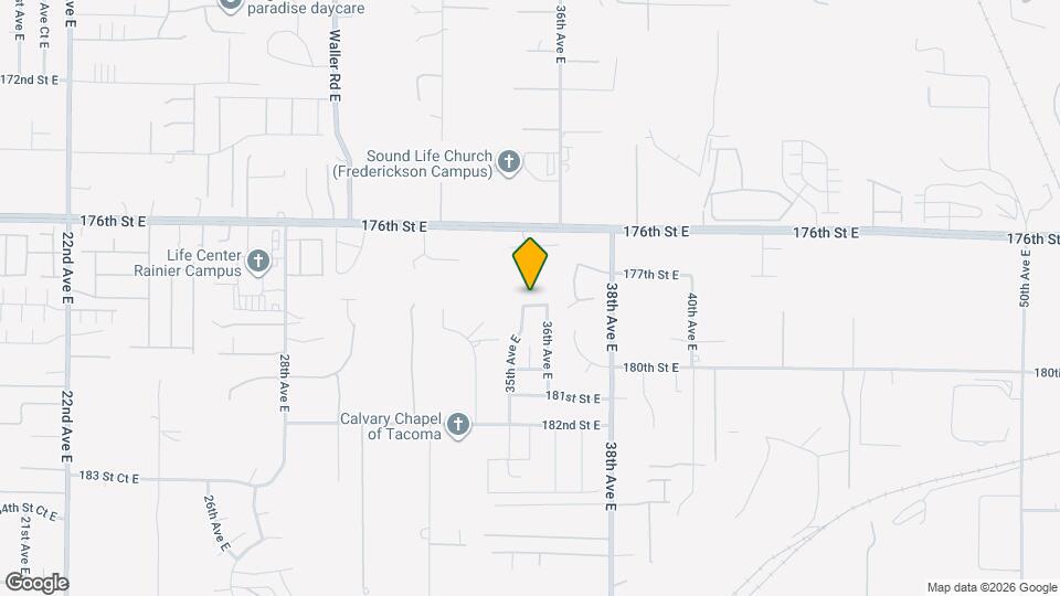 3509 178th St E Map and Location Details