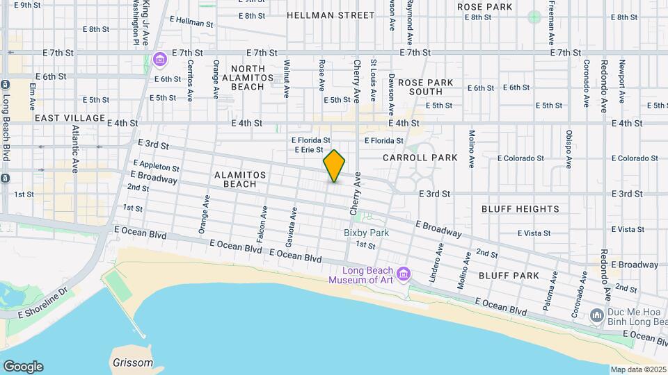 1809 Appleton St Map and Location Details