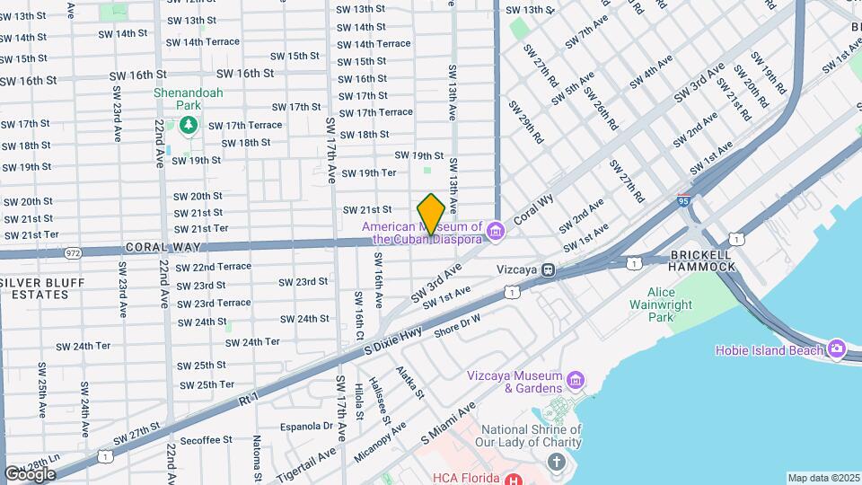 1352 SW 22nd St Map and Location Details