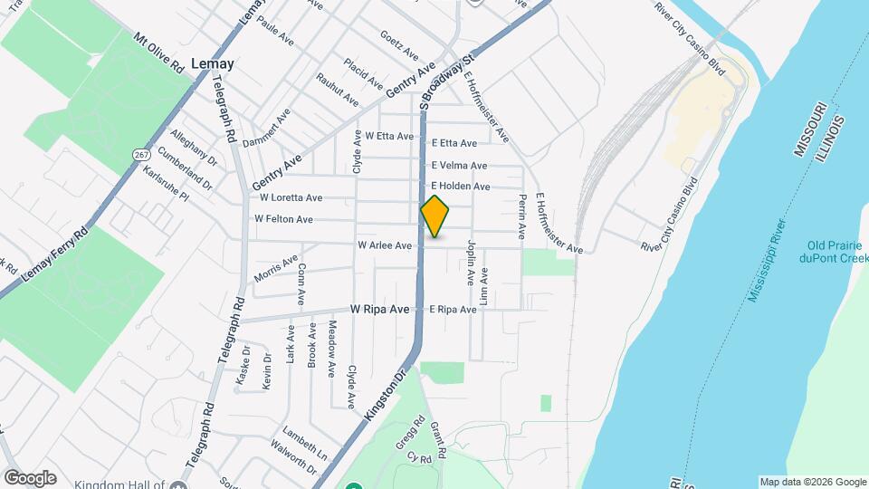 103 E Arlee Ave Map and Location Details