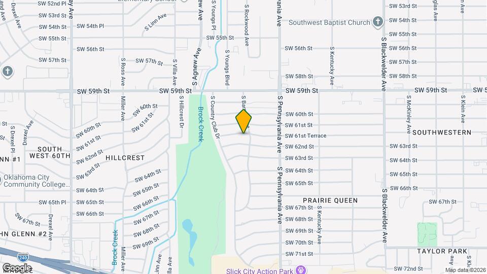 2208 SW 61st Terrace Map and Location Details