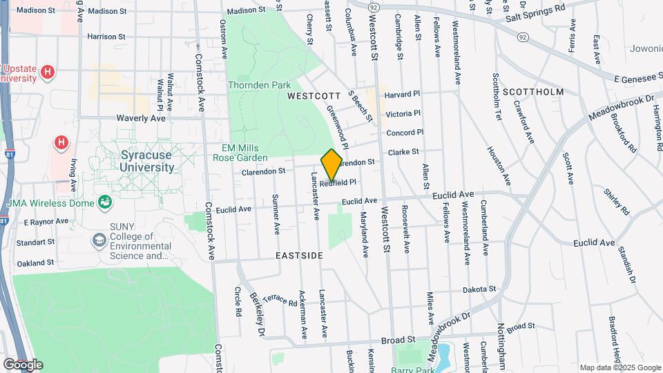 122 Redfield Pl Map and Location Details