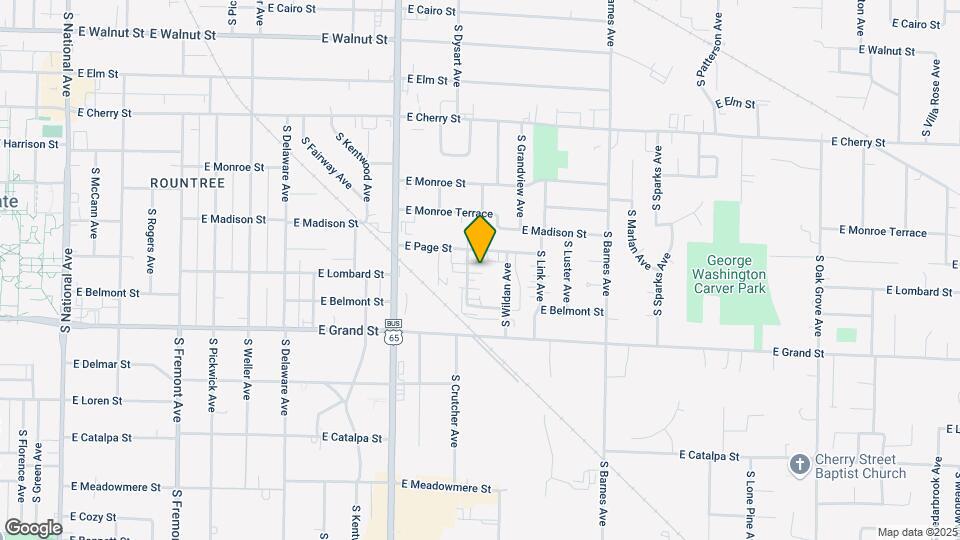846 Crutcher Ave Mapa y Detalles de la Ubicación