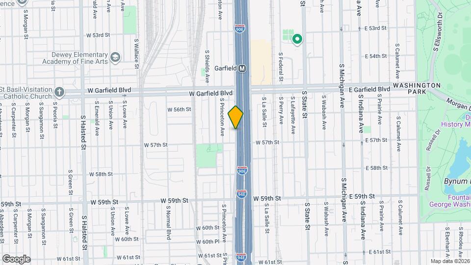 5626 S Wells St, Unit 1 Map and Location Details