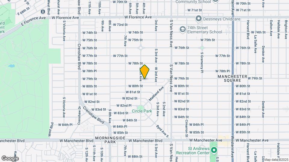 2512 W 79th St Map and Location Details
