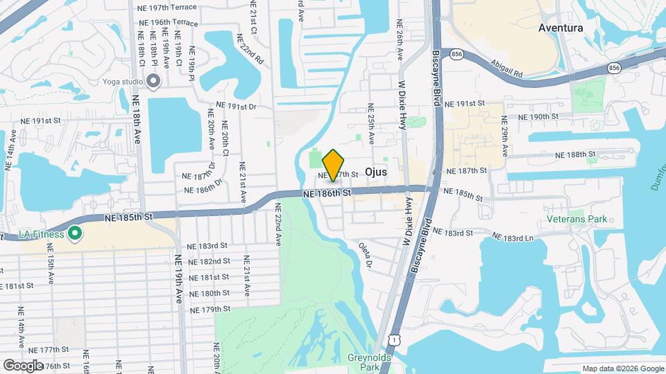 2375 NE 186th St, Unit 622 Map and Location Details