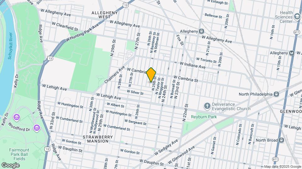 2817 N Stillman St Map and Location Details