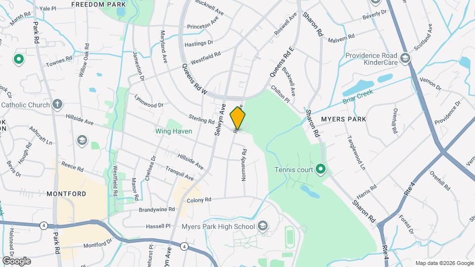 2501 Roswell Ave Map and Location Details