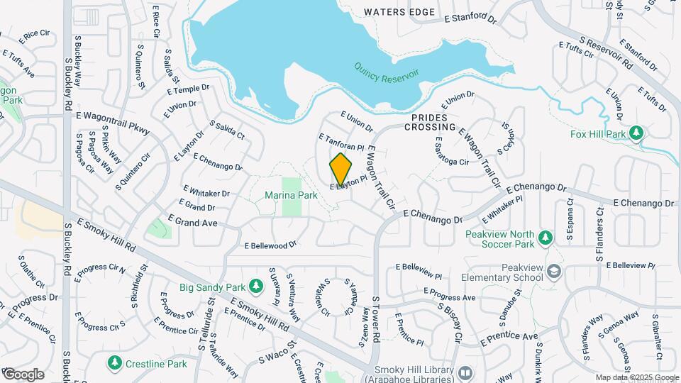 18358 E Layton Pl Map and Location Details