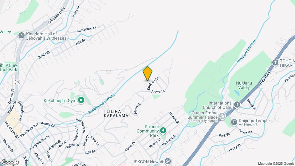 1074 Lanui Pl Map and Location Details