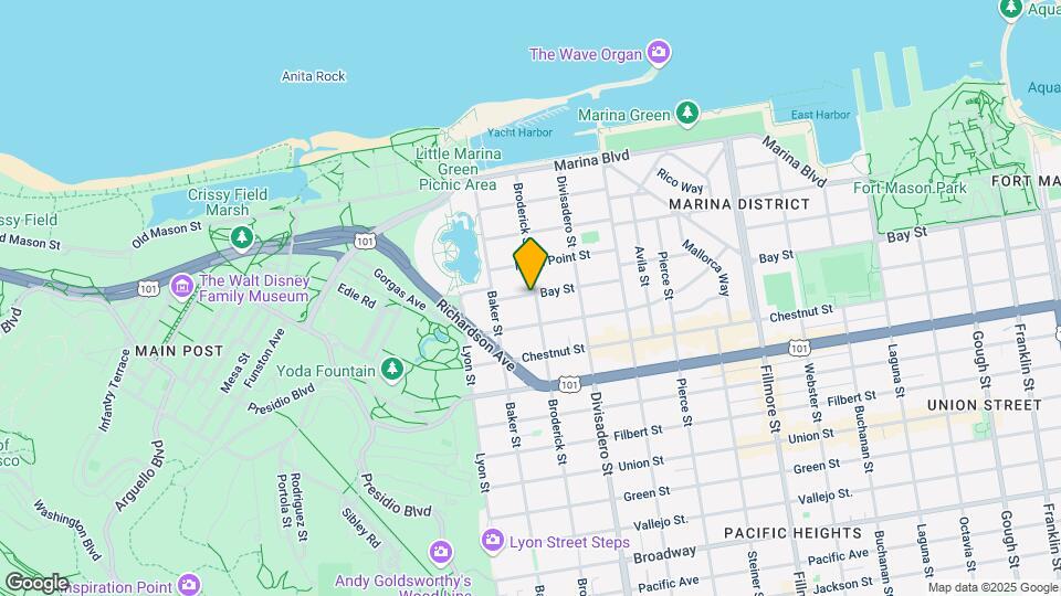 2301 Bay St Mapa y Detalles de la Ubicación