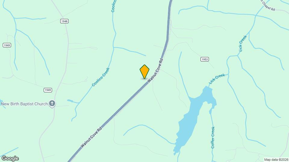 8118 Walnut Cove Rd Map and Location Details