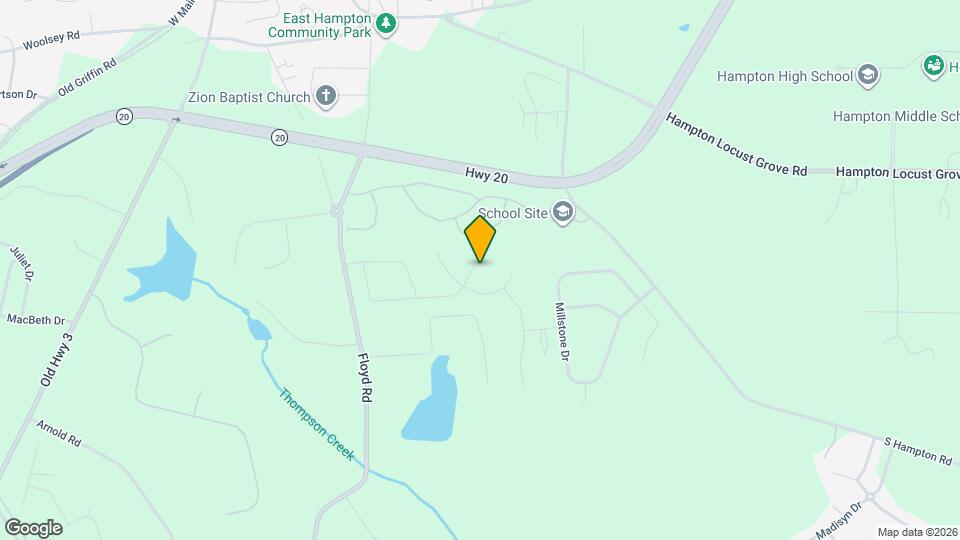 1184 Warm Spring Ct Map and Location Details