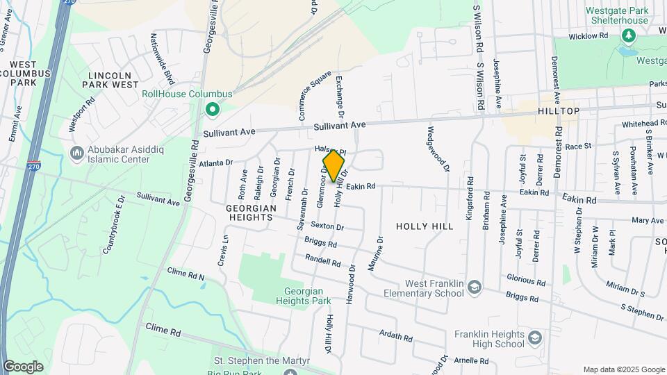 685 Holly Hill Dr Map and Location Details