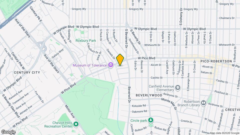 9741 Alcott St Map and Location Details