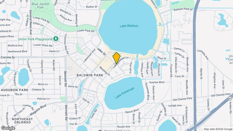 1579-1591 Lake Baldwin Ln Map and Location Details
