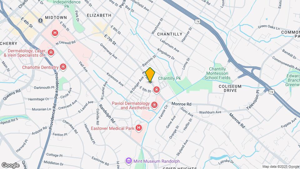 2530 E 7th St Map and Location Details