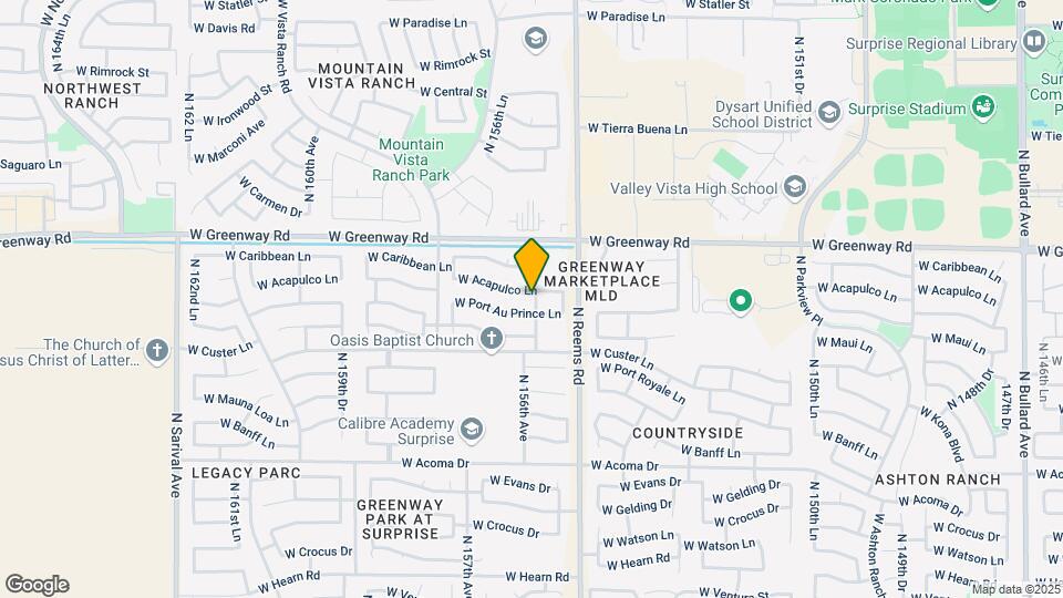 15579 W Acapulco Ln Map and Location Details