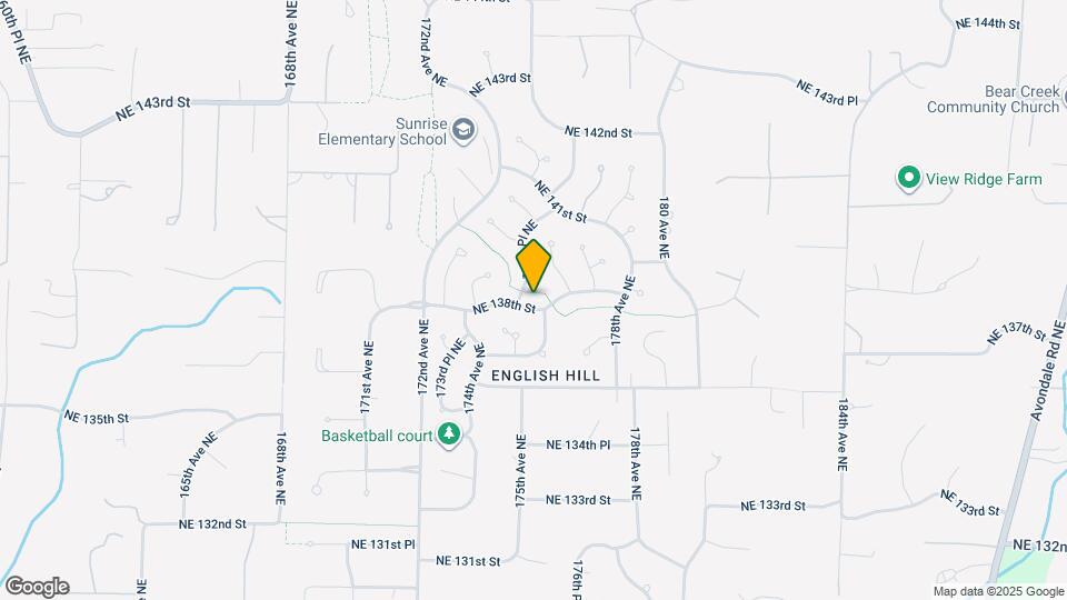 17516 NE 138th St Map and Location Details