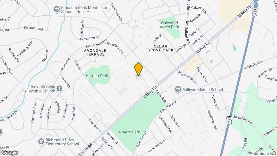 1674 Eagles Pl Map and Location Details