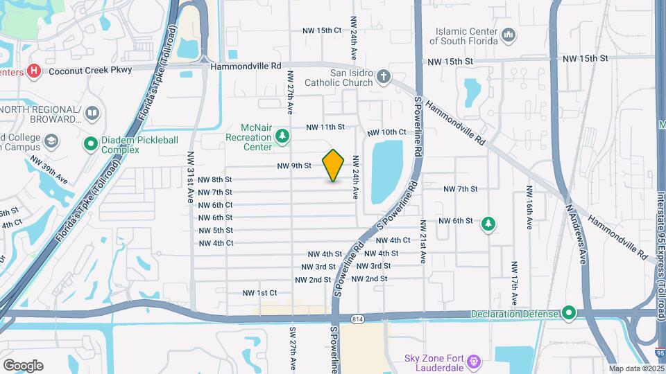 2443 NW 7th St Map and Location Details