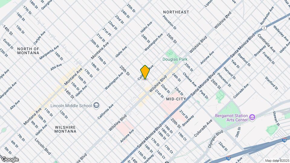 1124 21st St, Unit 4 Map and Location Details