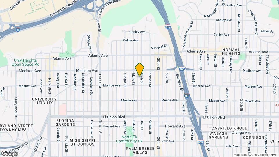 4546 Utah St Mapa y Detalles de la Ubicación