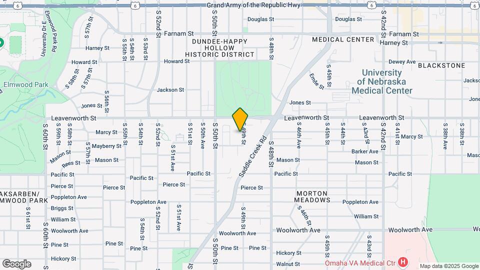 828 S 49th St Map and Location Details
