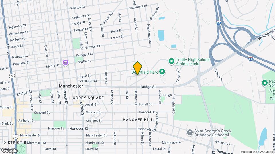 721 Belmont St Map and Location Details